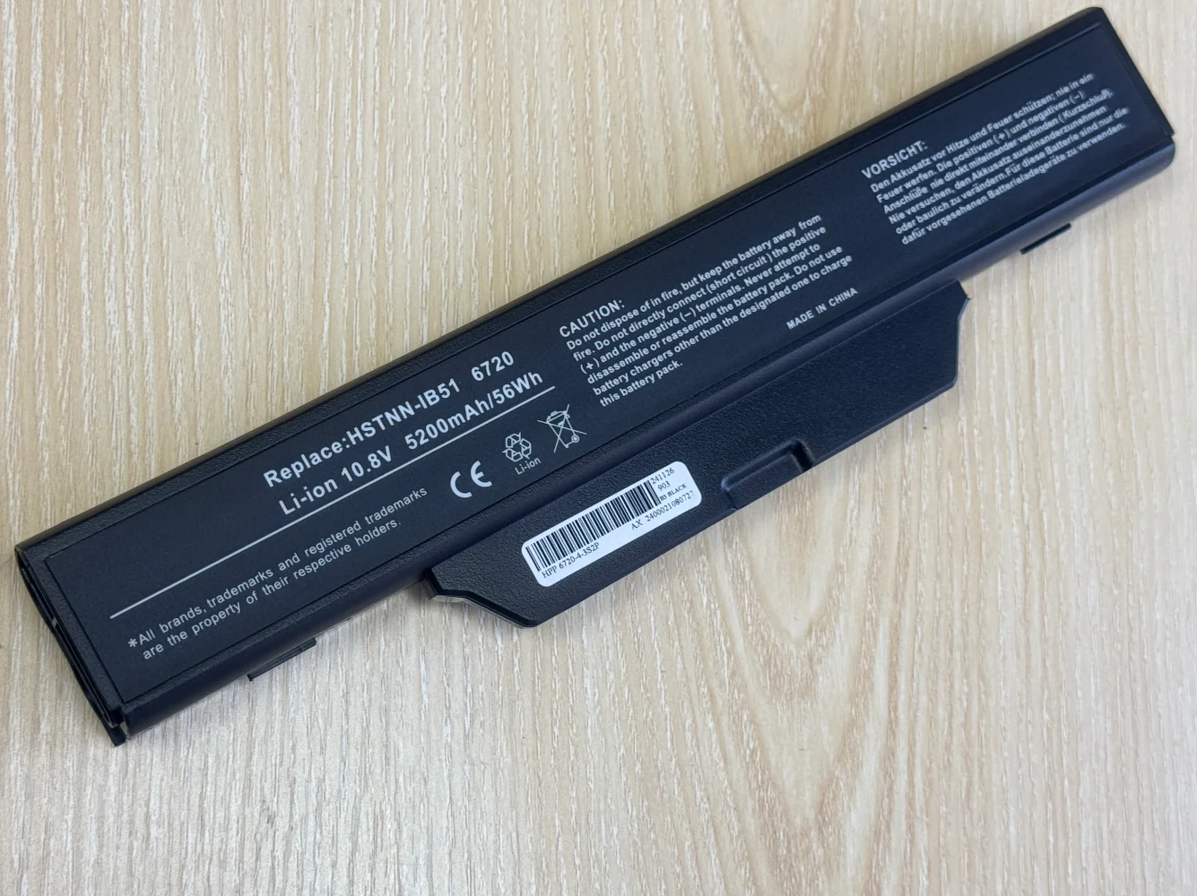 HSTNN-IB51 10,8 V 5200mAh batería del ordenador portátil para HP Compaq 550 610 cuaderno de negocios 6720s 6730 6730s 6735s 6820s 6830s Series - imagen 3