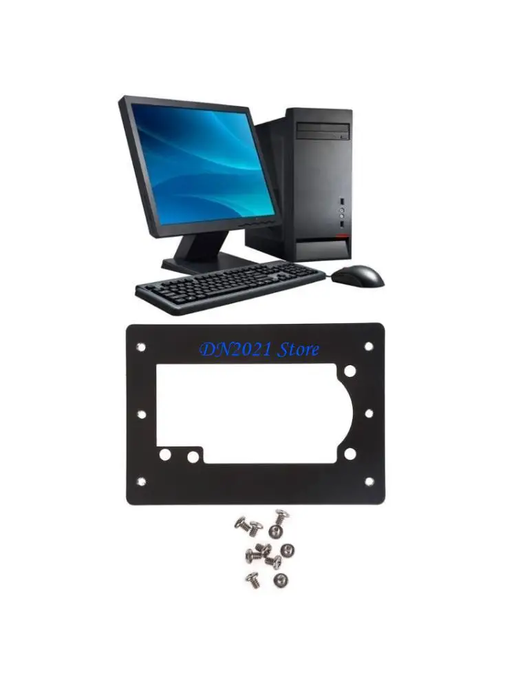 Soporte metal F3ke para conexión componentes internos en ranura potencia 2U