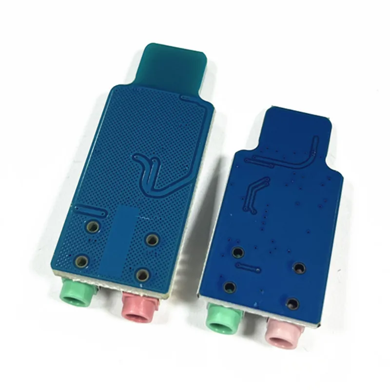 Tarjeta de sonido USB sin conductor CM108, Conector de micrófono para auriculares de 3,5mm, tarjeta de Chip de sonido externa, tarjeta de sonido estéreo para ordenador portátil - imagen 2