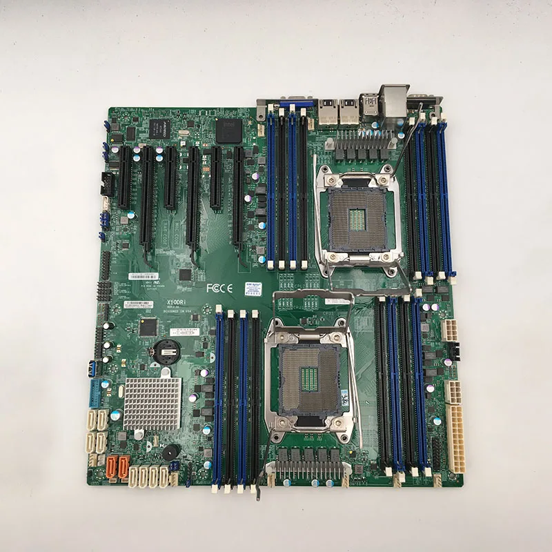 Placa base de E-ATX de servidor bidireccional X10DRi LGA 2011 compatible con C612 Xeon E5-2600 v3/v4 familia DDR4 - imagen 4