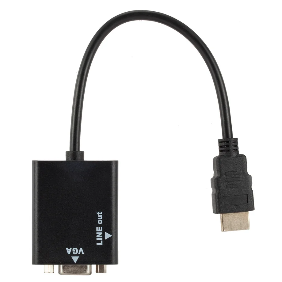 Adaptador HDMI VGA - Compatibilidad con PC portátil y proyector