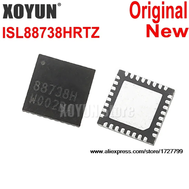 (5 piezas) 100% nuevo conjunto de chips ISL88738HRTZ ISL88738H 88738H QFN-32 - imagen 2