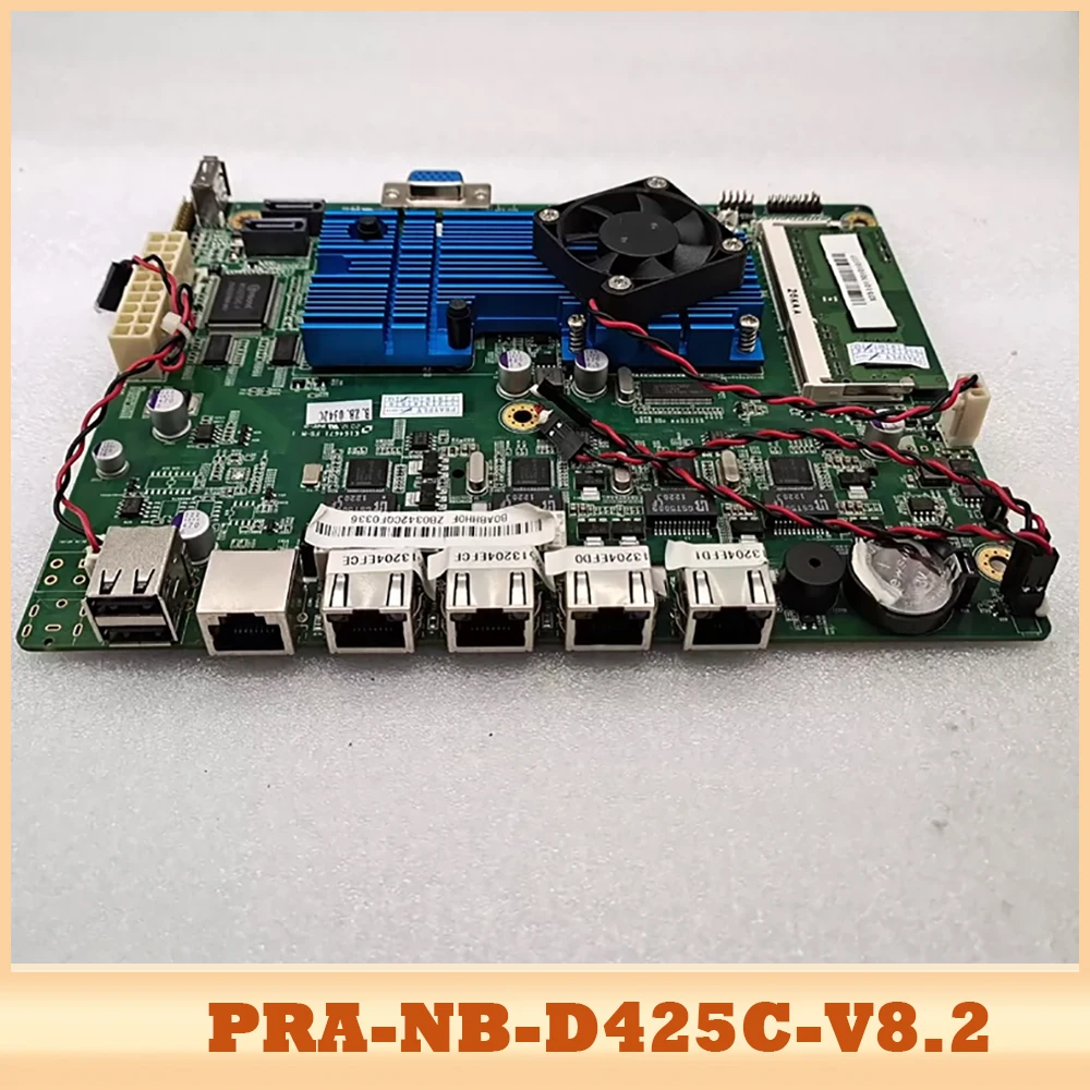 Placa base de enrutador suave gigabit de cuatro puertos PRA-NB-D425C-V8.2 - imagen 2