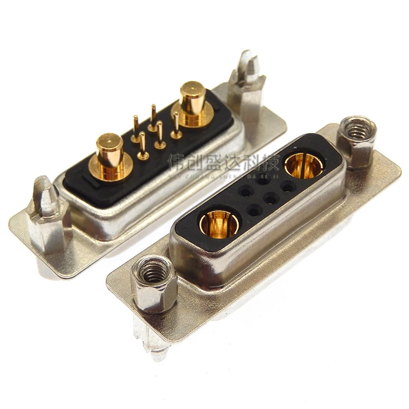 7W2 cabeza hembra cabeza masculina arpón aguja sólida chapado en oro placa de soldadura de inserción recta vertical base femenina 5 + 2 mezcla alta cur - imagen 5