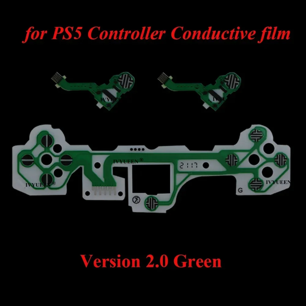 IVYUEEN para controlador PlayStation 5 PS5, película conductora, Cable flexible para teclado para Dualsense 5 BDM 010 020 030, placa de circuito de cinta - imagen 5