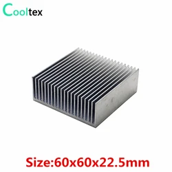 Disipador Calor Aluminio 60x60mm para Chip LED