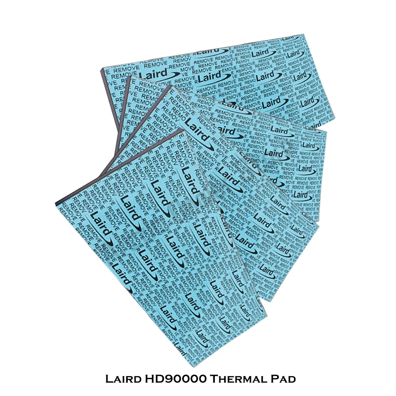 Laird-almohadilla térmica Tflex HD90000 M2 SSD RTX 3000 3080 3090 GPU Memory 7,5 W/mK, junta de silicona conductora de calor 40x80mm/100x100mm - imagen 3