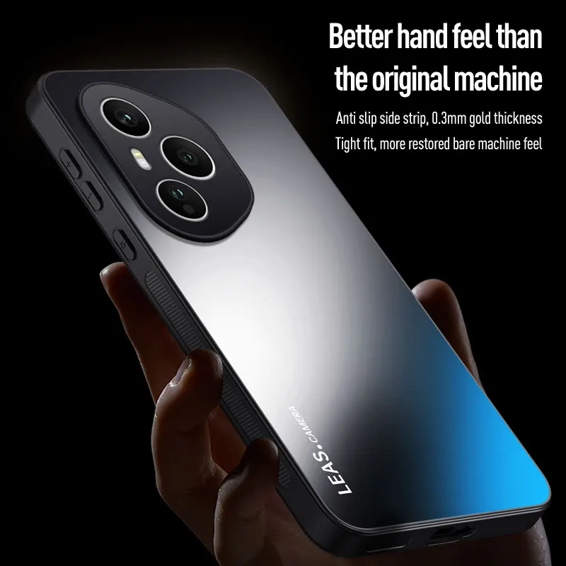 Funda para Honor 400 Pro 300Pro, nuevo estilo, sensación de piel mate, protección de lente AG, funda trasera dura para teléfono para Huawei Honor 400 Pro - imagen 3