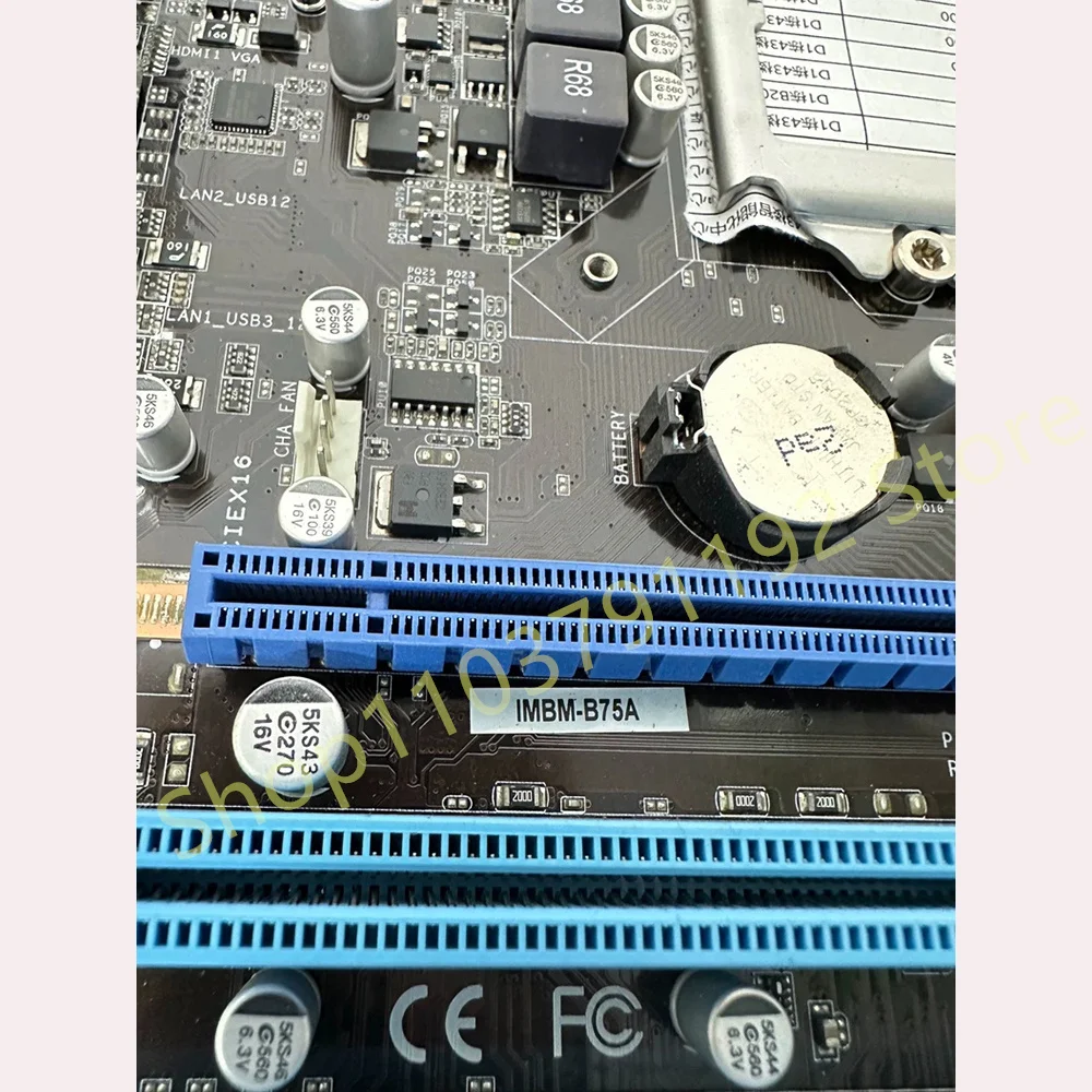 Placa base de control industrial IMBM-B75A - imagen 4