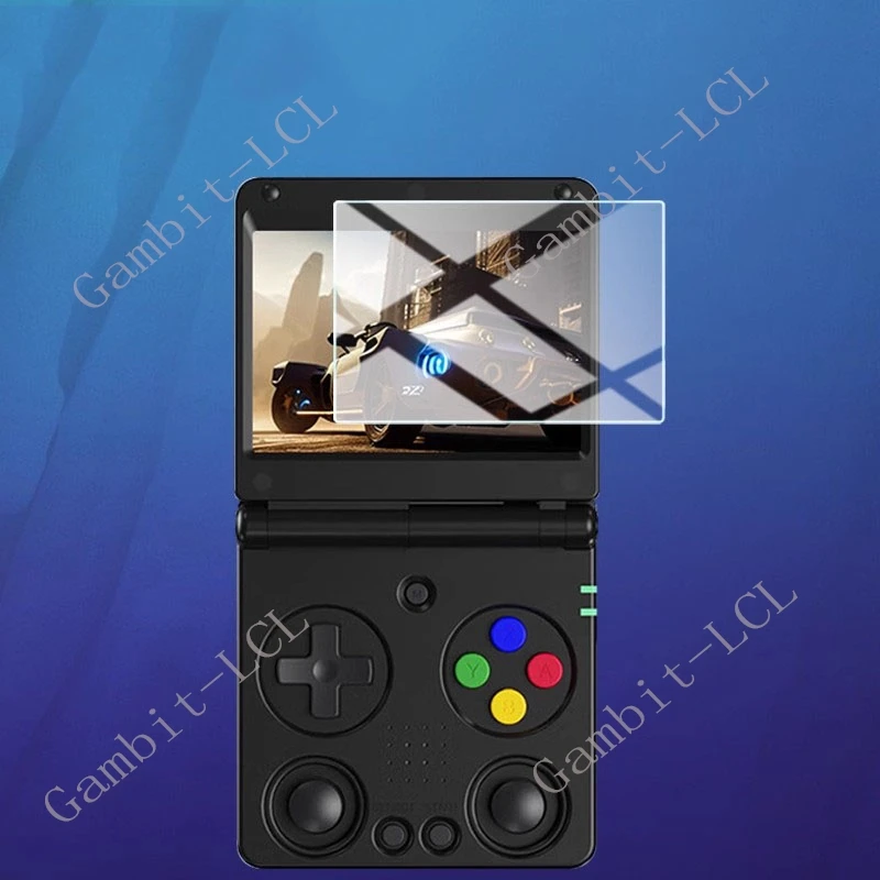 3 uds 9H HD vidrio templado para ANBERNIC RG34XX SP 3,5 pulgadas GameHero ON RG34XXSP reproductor juegos película protectora de pantalla - imagen 3