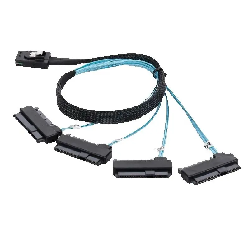 Mini SAS SFF-8087 a SFF-8482 Cable divisor alimentación SATA - imagen 3