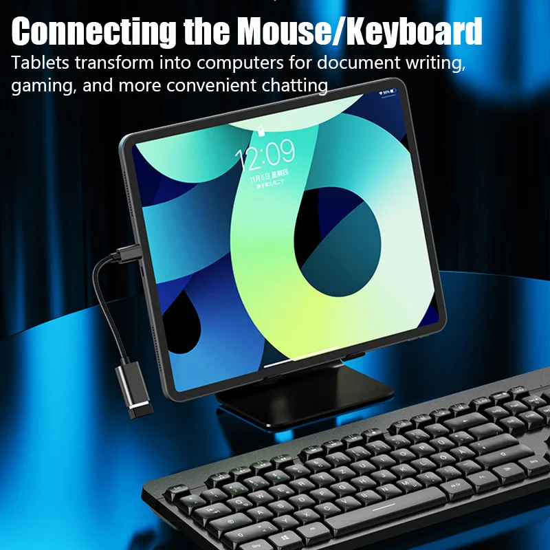 Cable OTG TYPE-C a Cable adaptador hembra USB para Macbook Huawei P50 Xiaomi Realme POCO Cable adaptador USB tipo C - imagen 4