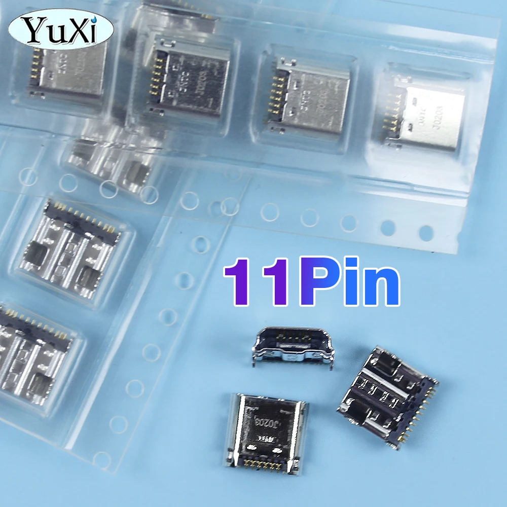 Puerto de carga de 11 Pines, Conector Micro USB para Samsung Galaxy Tab 3 7,0, T210, T211, P3200, 1 unidad