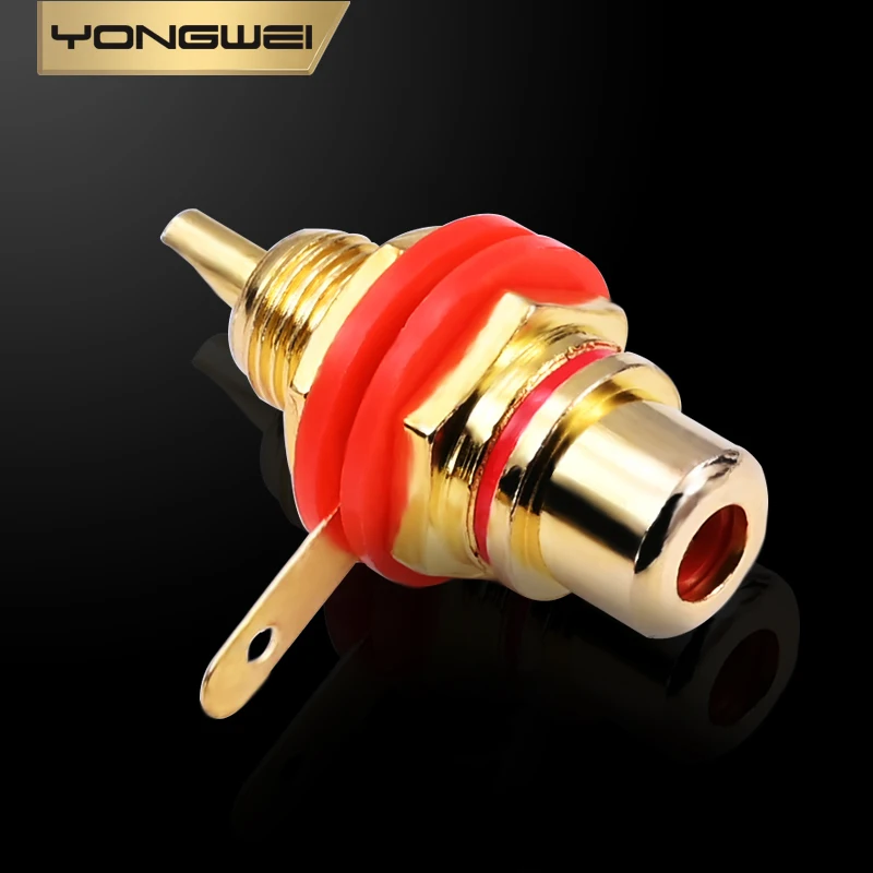RCA  socket red