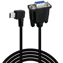 Cable Adaptador USB 2.0 Macho a RS232 DB9 Hembra 1,8 m