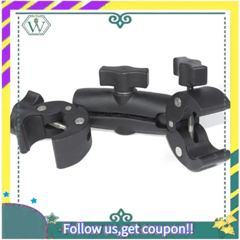 Accesorios para cámara deportiva de bicicleta y motocicleta, soporte multifuncional de doble cabezal adecuado para Insta360 DJI AKASO, novedad - imagen 4