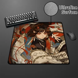 Alfombrilla de ratón para juegos, alfombrilla de ratón de goma con parte inferior antideslizante de alta elasticidad, alfombrilla de ratón profesional para deportes electrónicos, alfombrilla de escritorio de 45x40cm XL