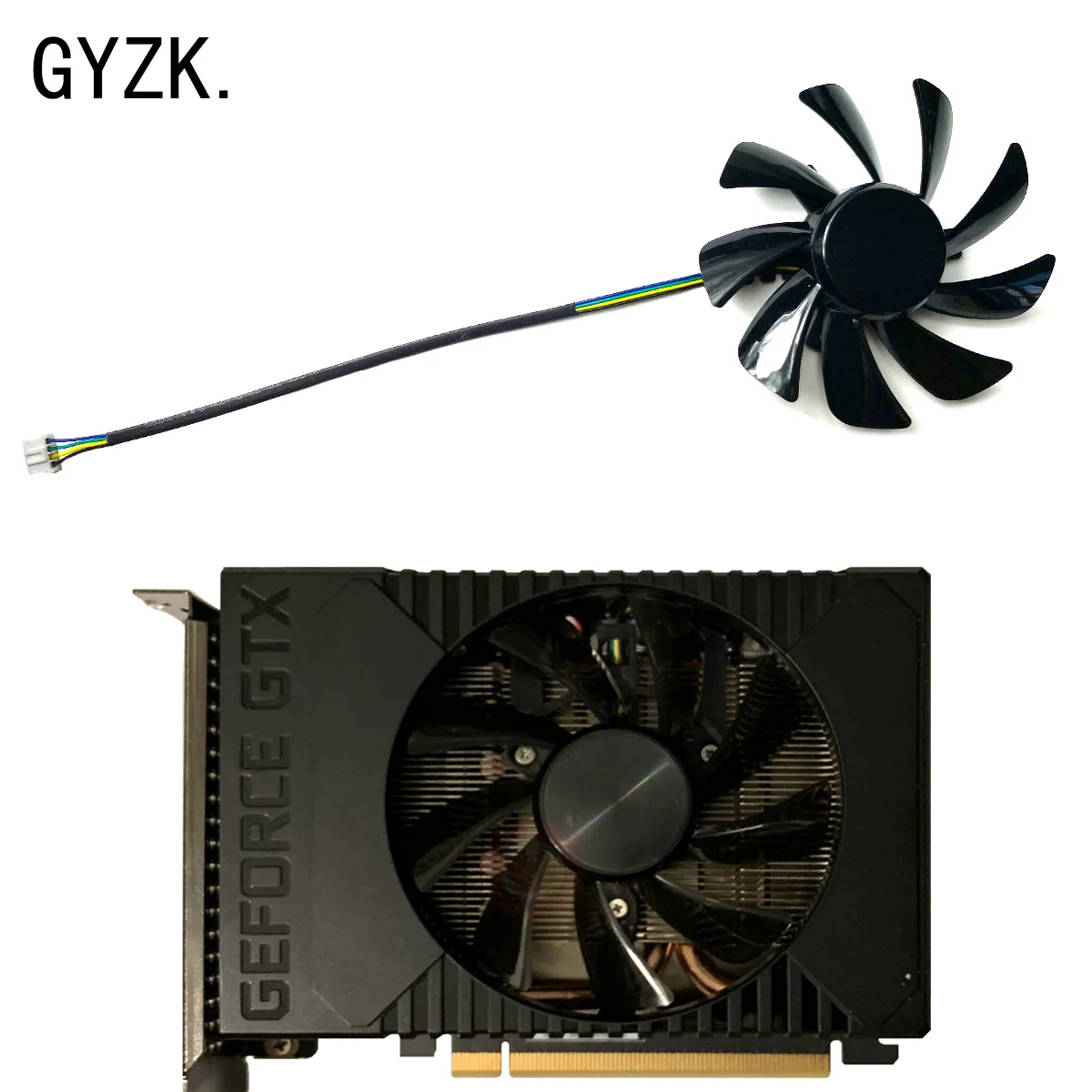 Nuevo para ventilador de repuesto de tarjeta gráfica HP GTX1660 1660ti