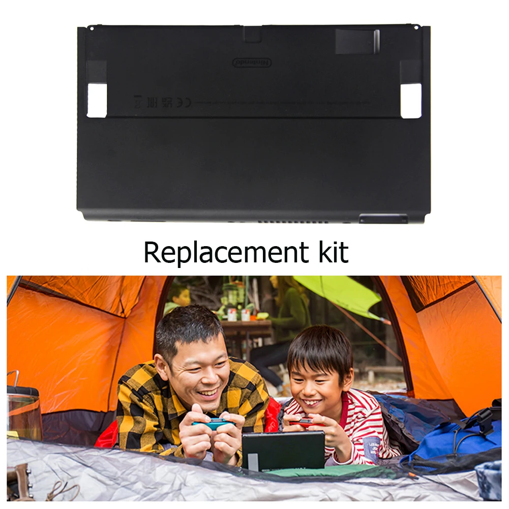 Carcasa de repuesto para Nintendo Switch, carcasa para tarjeta de juego OLED, parte superior inferior - imagen 5