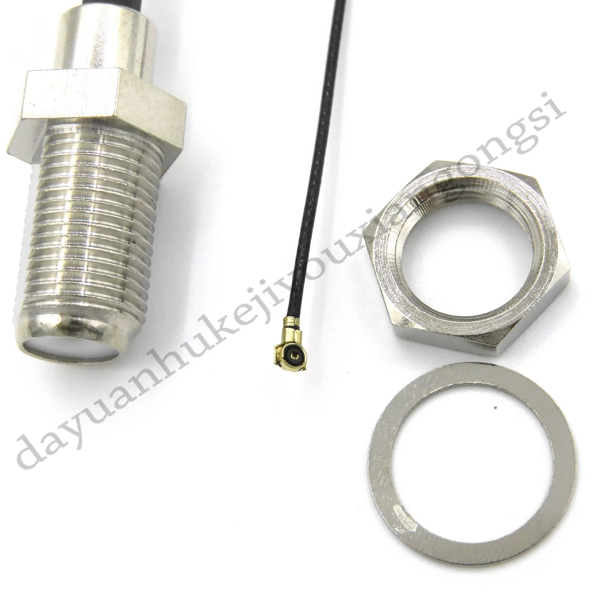 0,81 cable conector F cable coaxial RF con conector hembra F para uFL/u.FL-4 - imagen 4