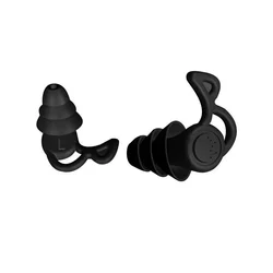 Tapones auditivos de silicona 3 capas reutilizables - natacion