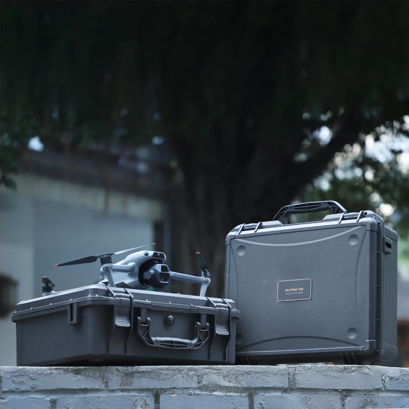 Caja a prueba de explosiones para DJI AIR 3S, estuche de transporte duro impermeable a prueba de golpes, bolsa de almacenamiento de seguridad para DJI AIR 3S - imagen 2