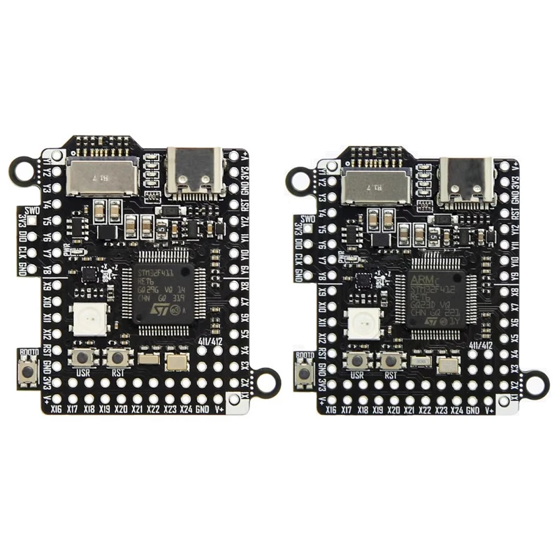 Placa de desarrollo STM32F411RET6/STM32F412RET6 para módulo central Pyboard Placa central de programación Micropython