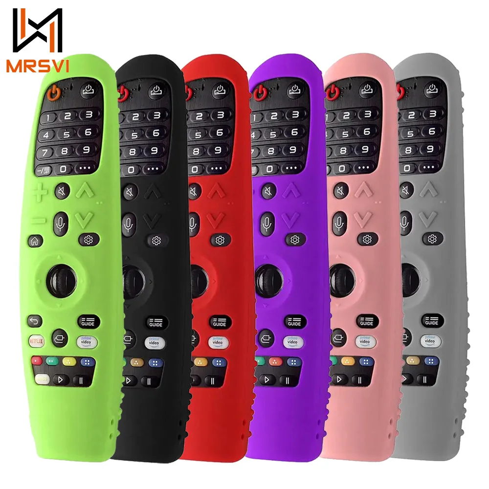 Funda de silicona suave para mando a distancia, accesorios de repuesto a prueba de golpes para LG Smart TV Magic AN-MR20GA 19BA 18BA 650A 600