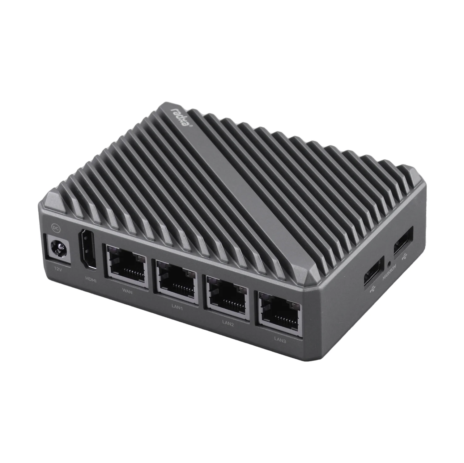 Computadora de placa única Radxa E24C - Rockchip RK3528A Quad-Core A53 4x GbE USB-C Alimentación LPDDR4/Sd Soporte - imagen 5
