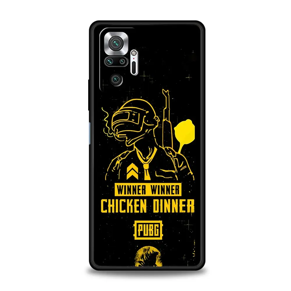 Funda de teléfono para Xiaomi Redmi Note 14 13 12 5G 11 10 Pro Plus 4G 9S 9 14C 13C 12C 10C 9C 9A funda suave de TPU pistola de dibujos animados genial - imagen 2