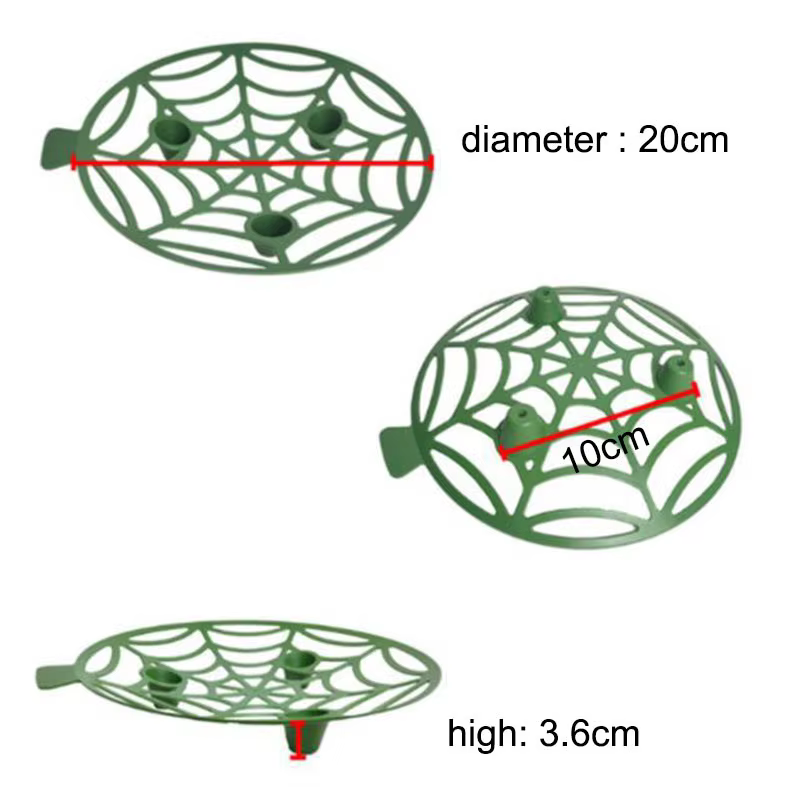 Soporte de plástico para jardinería, sandía, frutas y verduras, bandeja de soporte, soporte para marco de cesta, estante para plantas, herramienta de protección antiencogamiento para jardín - imagen 4