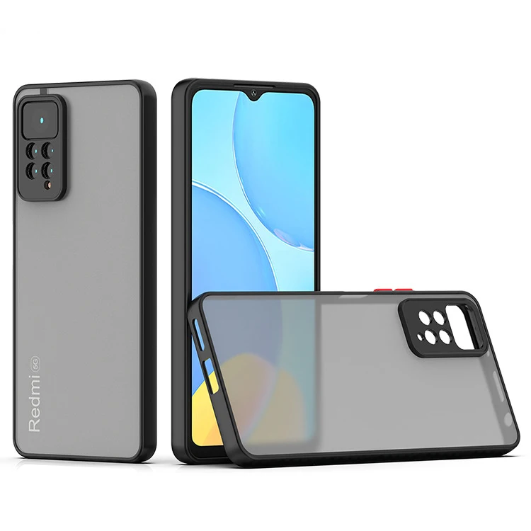 Funda protectora armadura a prueba de golpes para Xiaomi Redmi Note 11 11s 12 12s 12 Pro Plus 5G Redmi 10A 10C 11A 12C Note 10 10s - imagen 2