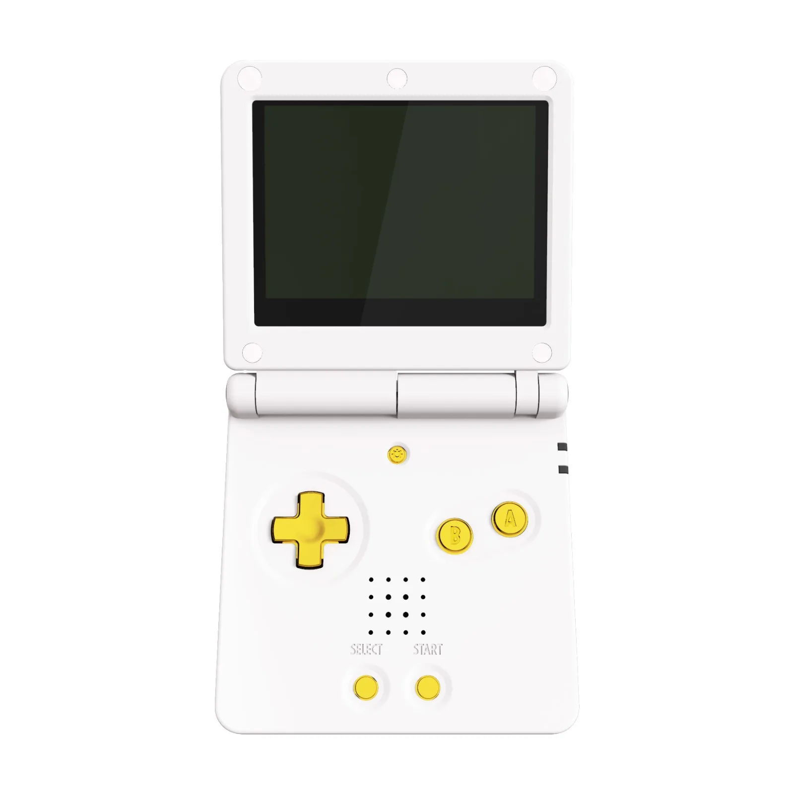 eXtremeRate Juego completo de botones cromados dorados y plateados, botón A B L R, botón de encendido y apagado de volumen, tecla D-pad para consola GBA SP - imagen 4