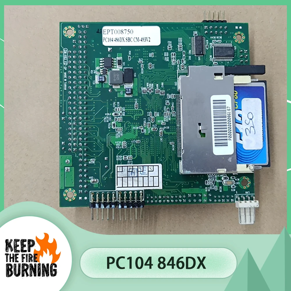 Placa base de control industrial EPT008750 PC104 846DX - imagen 2