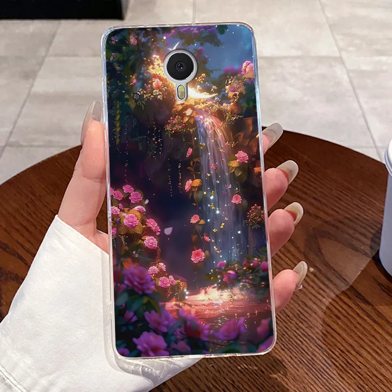Para Meizu M3 Note funda transparente de lujo lindo conejo de amor divertido fresco TPU funda de teléfono de silicona suave para Meizu M3 M3S M3Note contraportada - imagen 5