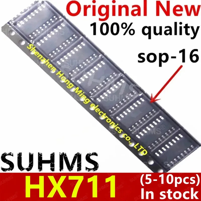 (5-10 piezas) 100% nuevo HX711 sop-16