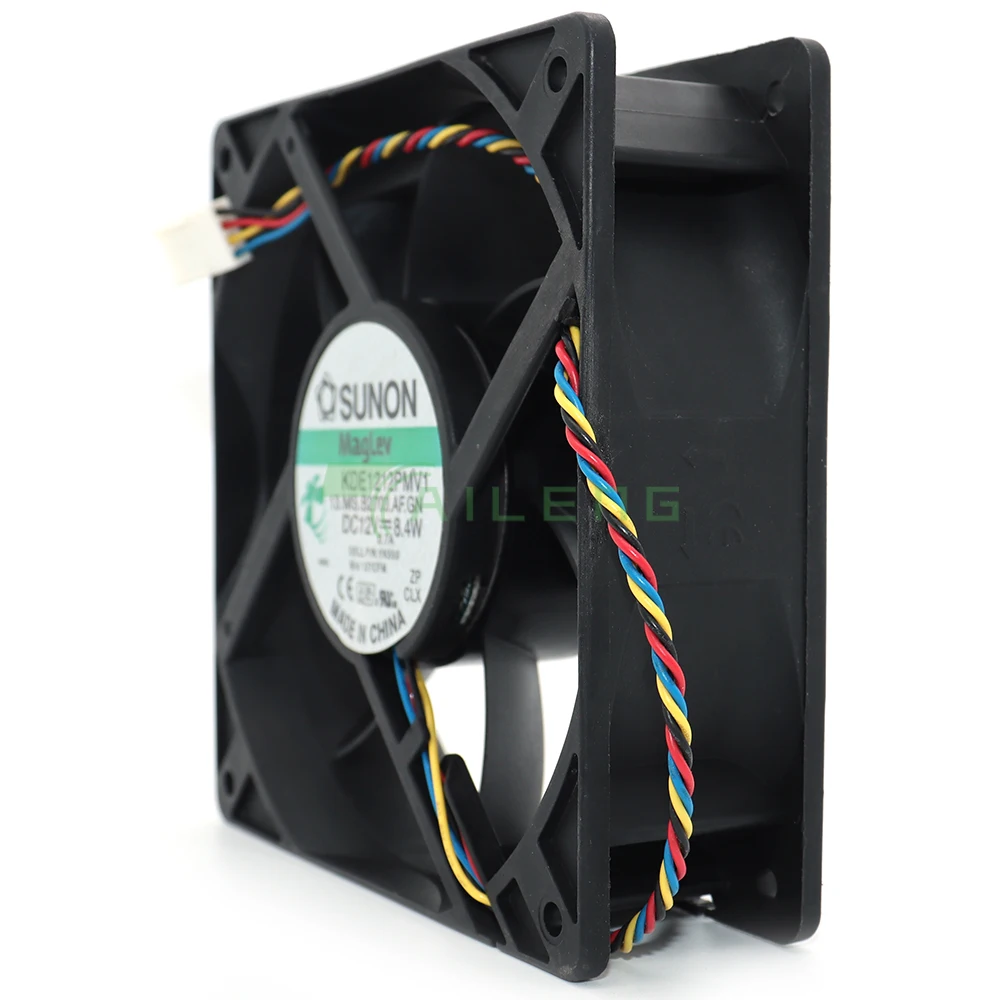 Ventilador de refrigeración silencioso PWM para Sunon KDE1212PMV1 DC 12V 8,4 W 0.7A 3000RPM 12cm 12038 120x120x38mm - imagen 3