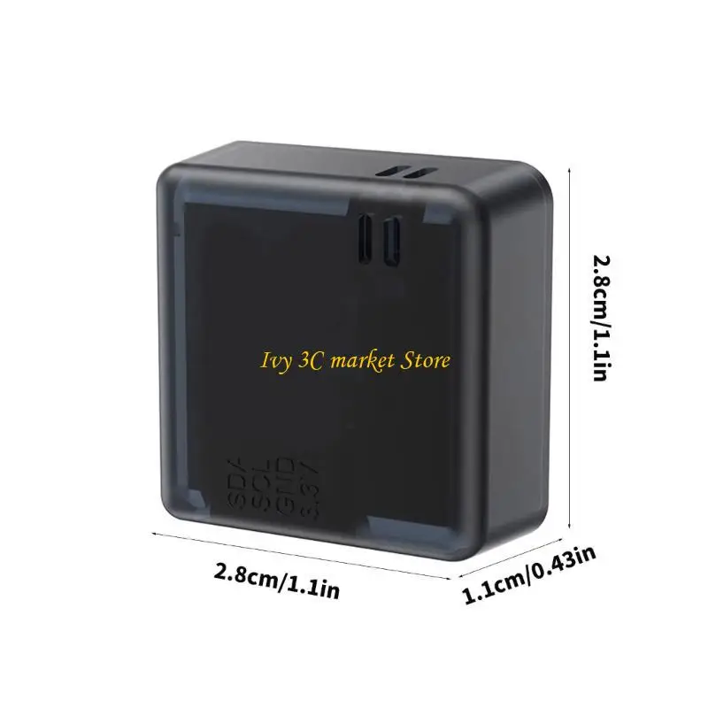 cámara impresión D7YC Montaje magnético precisión AHT30 Monitoreo real chip para - imagen 3