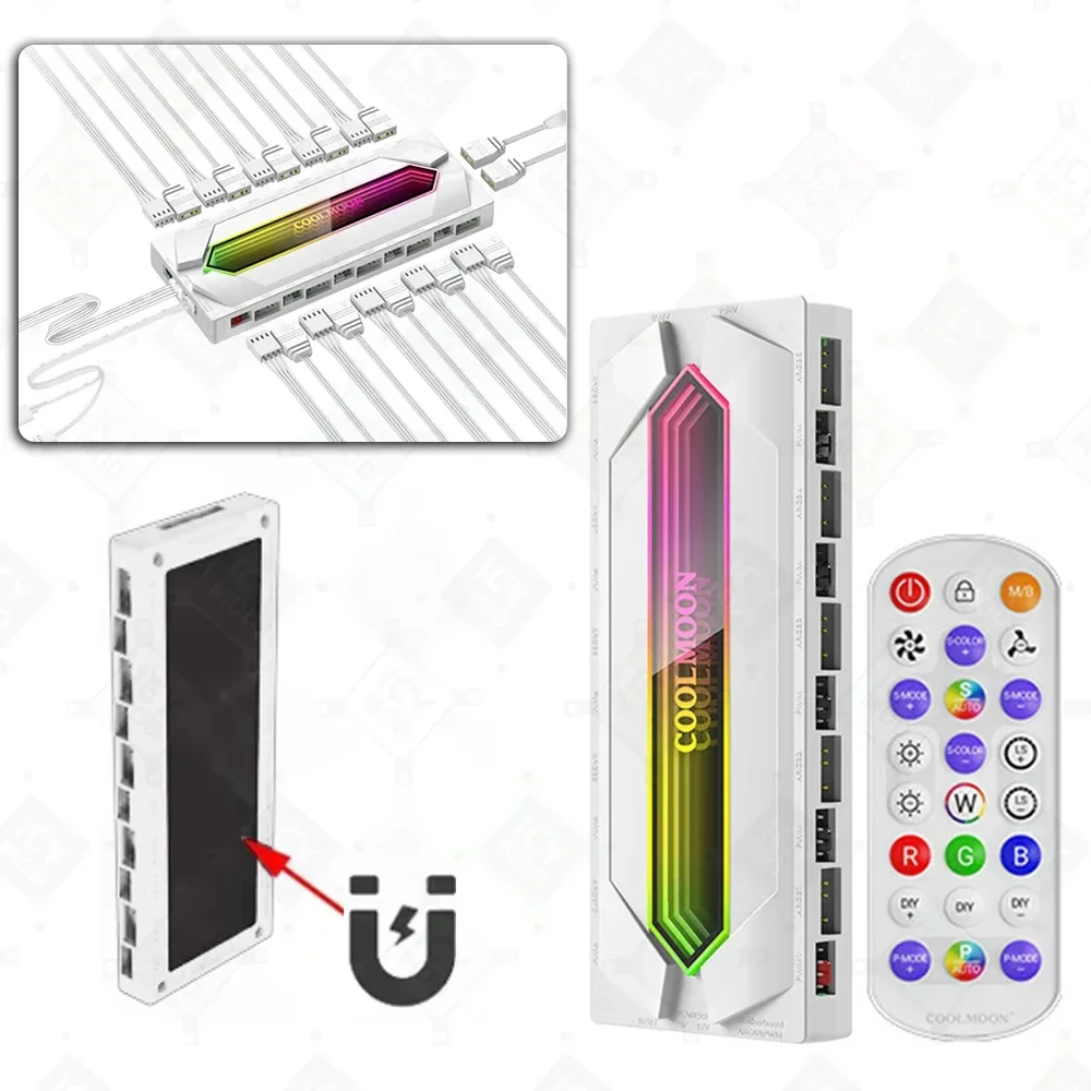 White ASYNC Hub CTRL