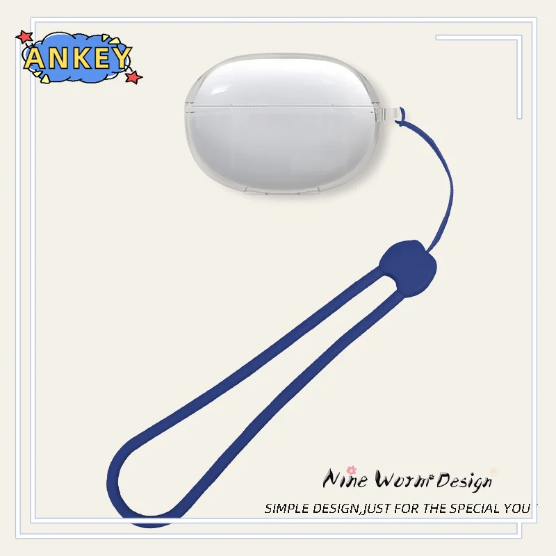 Funda transparente para auriculares realme, cubierta protectora anticaída, silicona suave, inalámbrica, Bluetooth, para Buds Air 5 Pro - imagen 4