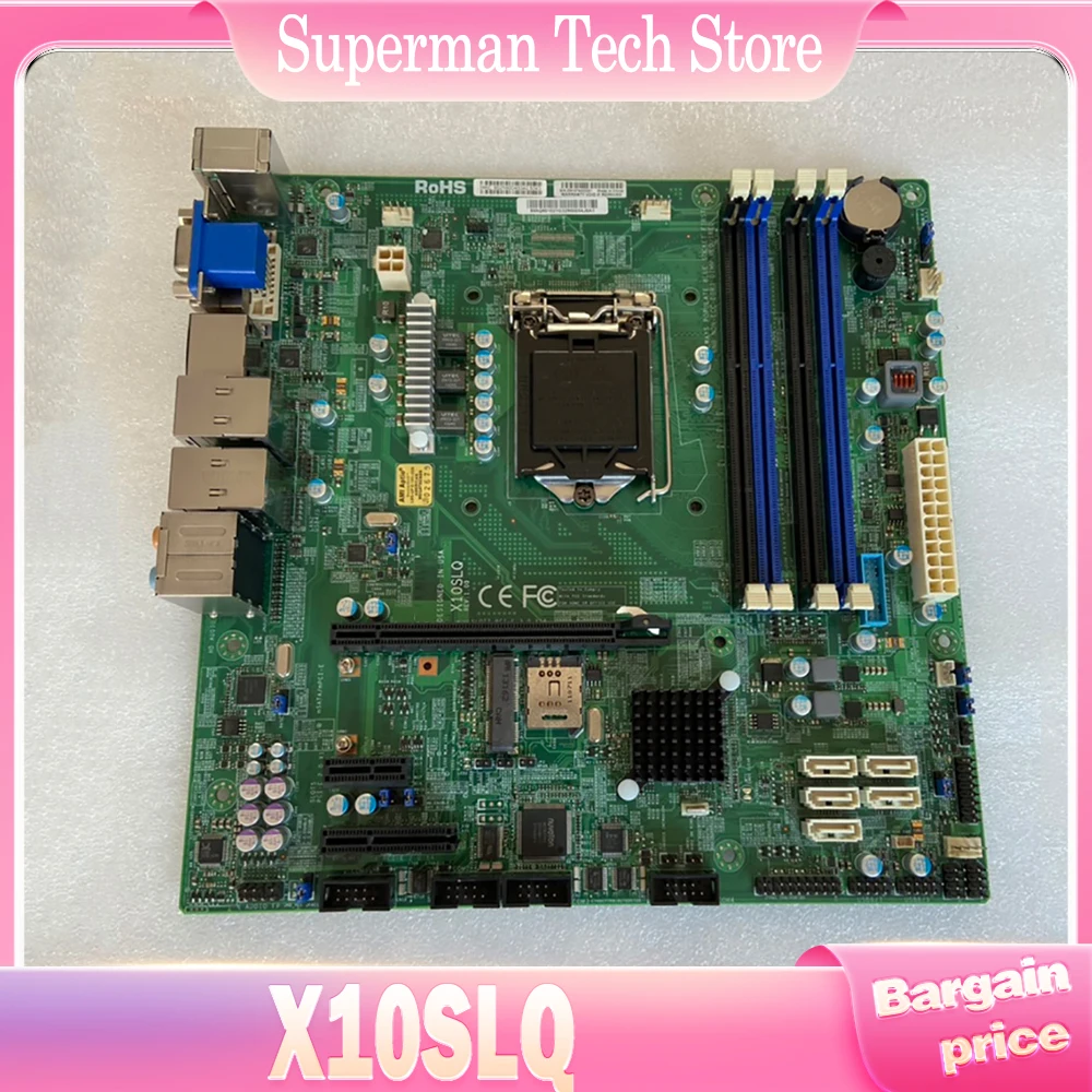 Para placa base de servidor Supermicro de 4.a generación. Core i7/i5/i3 DDR3 sin ECC LGA1150 X10SLQ - imagen 2