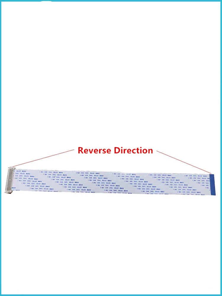 Cable de cinta de paso fijo de 1,0 MM AWM 20706 105C 60V VW-1/ 30 pines de longitud 10/25/30/40/50CM dirección hacia adelante/trasera - imagen 4