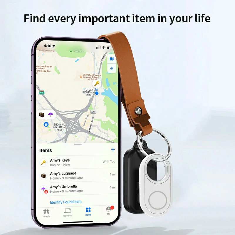 Dispositivo antipérdida Airtag adecuado para Apple Find My And Pet cartera maleta coche ancianos niños localizador antipérdida 2025 - imagen 2
