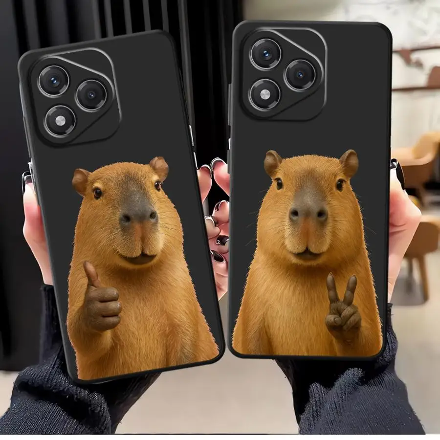 Funda Protectora para Teléfono Honor X5b 90 X6 X9a 200 400 Lite X7 Magic5Lite X8 8X 70 Capibara Linda - imagen 2