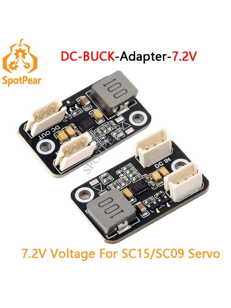 Servo de Bus DC-BUCK-Adaptador 7,2 V mini módulo de voltaje para Servo SC15/SC09
