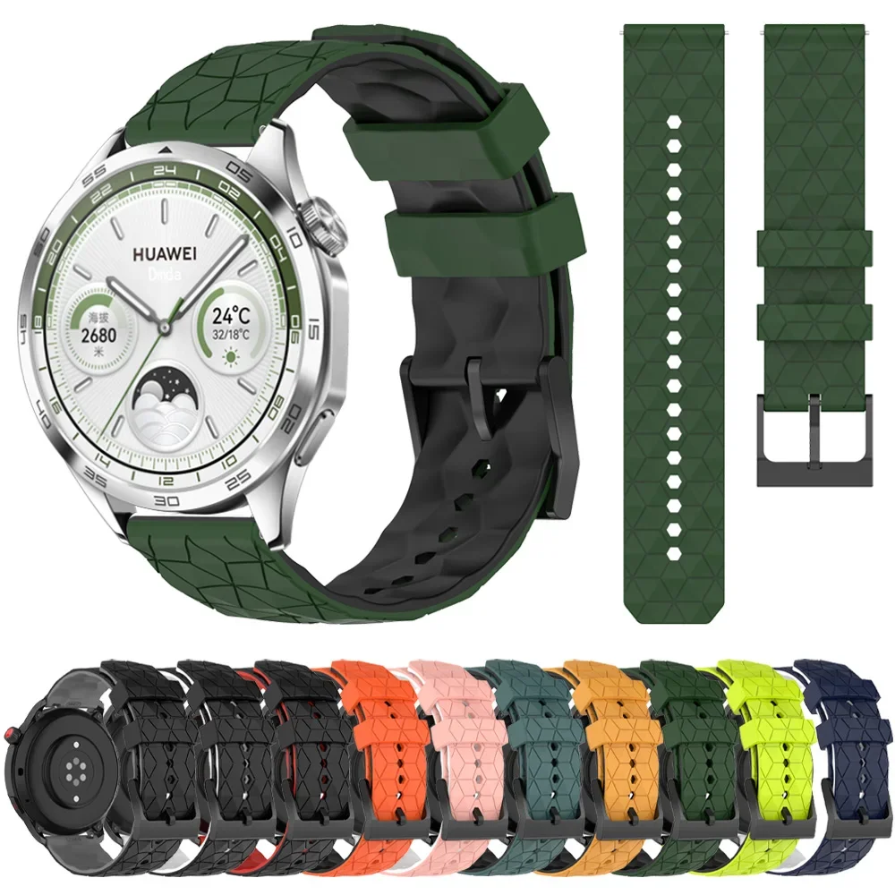 Correa de silicona para HUAWEI WATCH GT 4 Pro, pulsera de repuesto de 22mm, 20mm, 46mm, GT 3 2 42mm, HONOR Magic Watch 4 GS 3 Pro ES