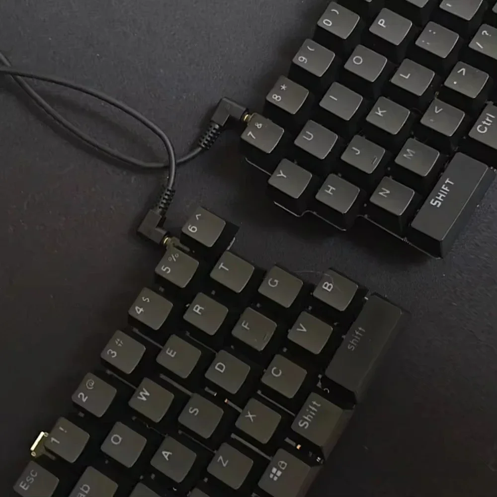 Juego de teclas traslúcidas PBT/ABS para teclado mecánico, accesorio Universal de repuesto con retroiluminación de doble disparo, perfil OEM, 104 piezas - imagen 5