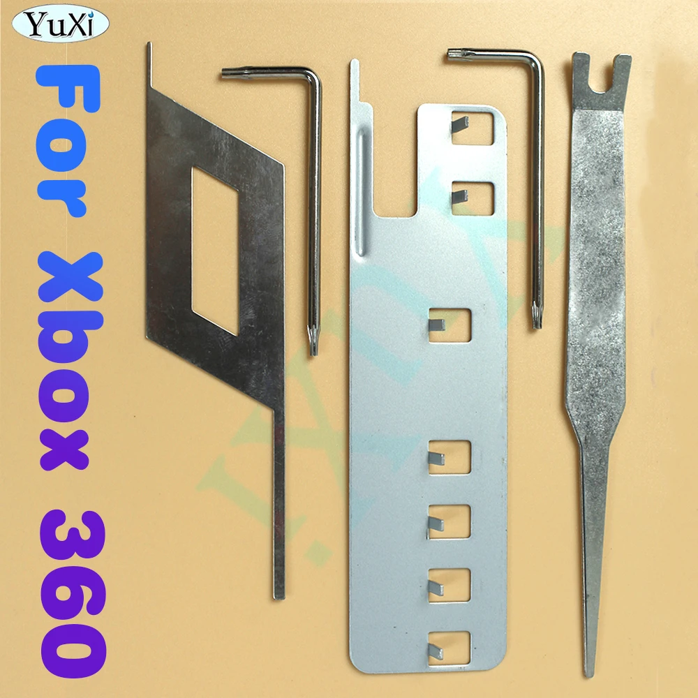 Herramientas de apertura de grasa delgada para Xbox 360, Kit de tornillos de desmontaje para consola de mando Xbox 360, abrazadera TX X, herramientas de extracción de abrazadera X - imagen 2