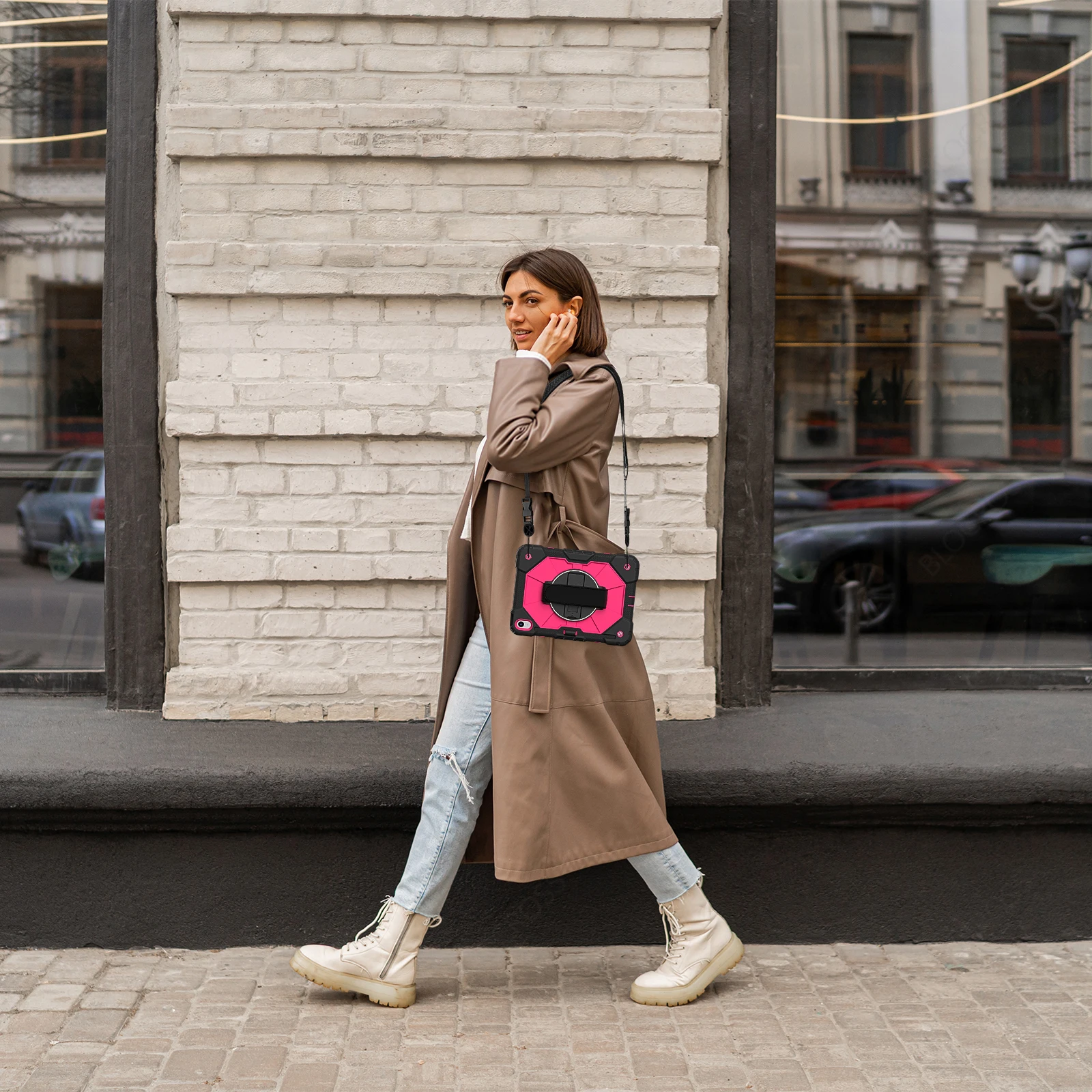 Funda armadura para iPad A16 11th 2025 10th 10,9 2022 Mini 7/6 soporte para niños funda para tableta a prueba de golpes para iPad Air 11 10,9 Pro 11 Air 13 - imagen 2