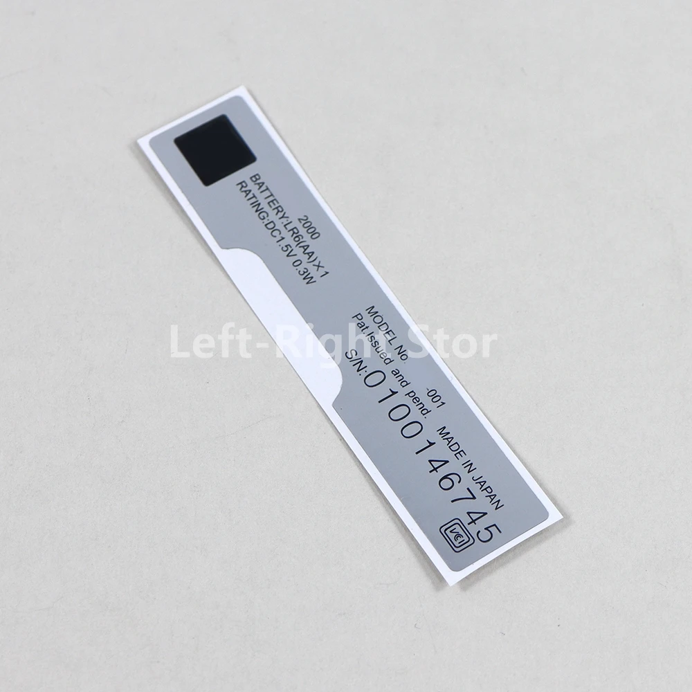 2 uds nueva etiqueta adhesiva de consola para consola WSCC para pegatinas de cubierta trasera de consola WSC - imagen 5